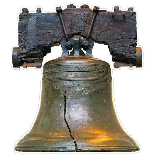 Beistle 4.3ft. Liberty Bell Stand-Up